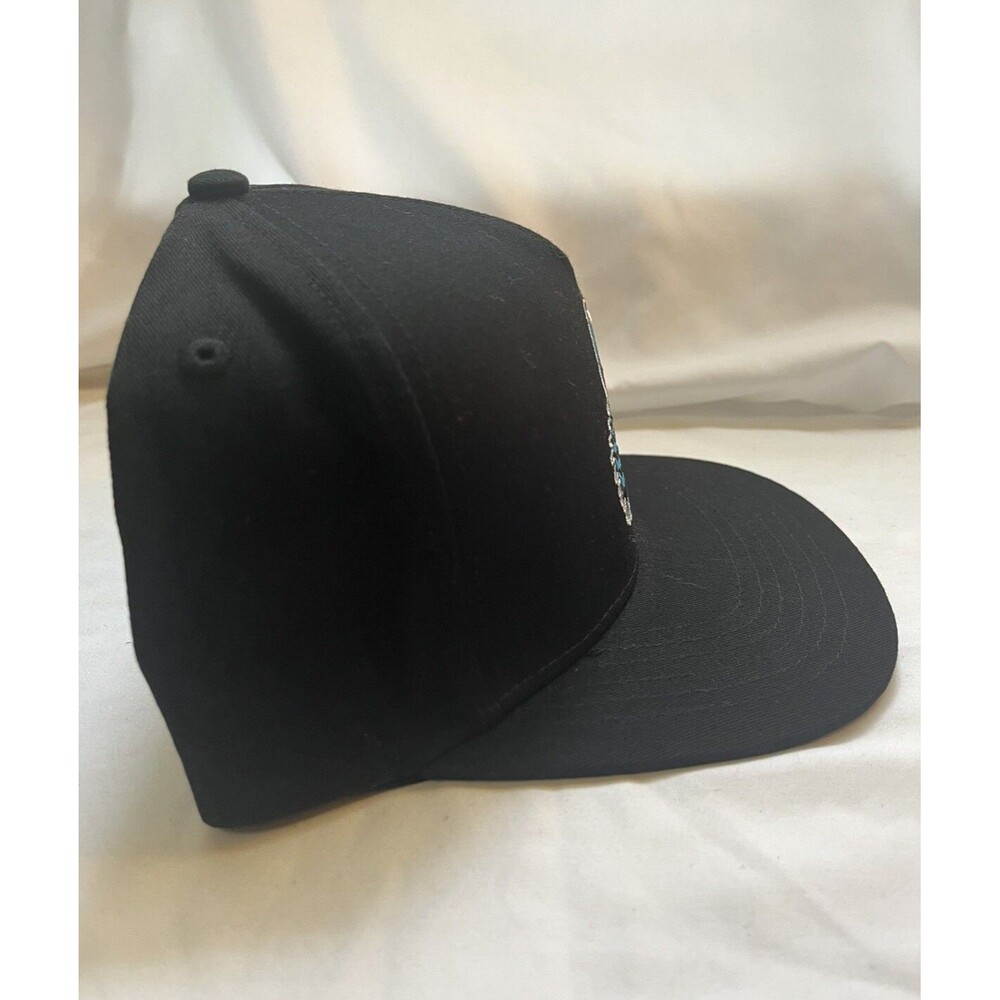 Cookies SF x Rolling Stones High Crown Black Snapback Hat Authentic - Picture 5 of 6